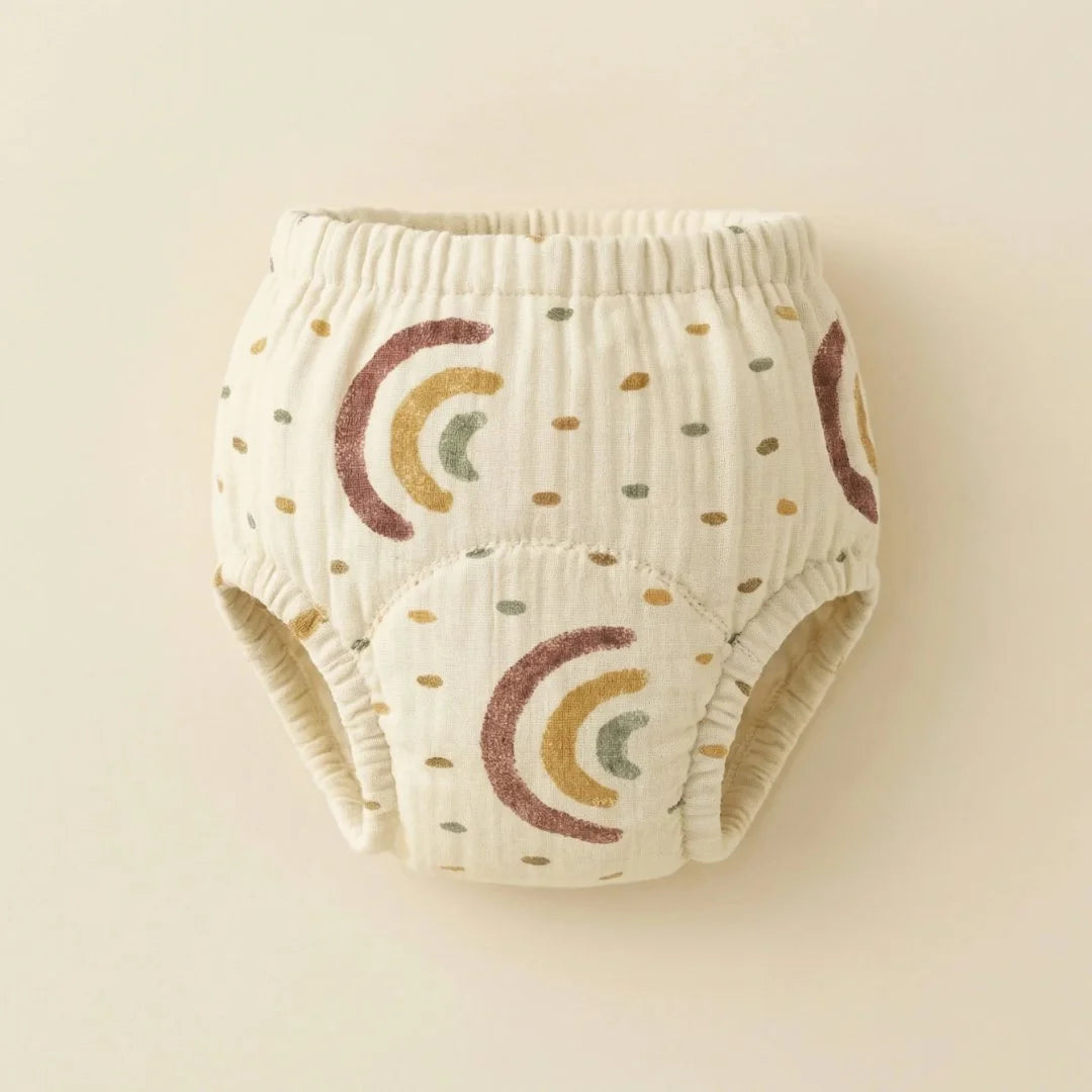 Culottes d'Apprentissage - Propre en 2-3 Semaines - 100% Coton Réutilisable - Enfilage Facile Dès 18 Mois